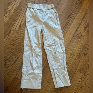 Everlane Tan Elastic-Waist Pull-On Pants